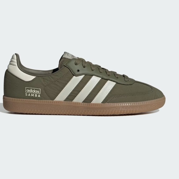 Olive Green Sambas (Sold Out Everywhere) - Picture 2 of 2